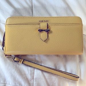 Anne Klein clutch wallet
